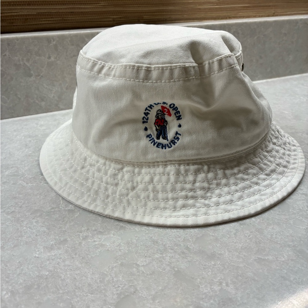 US Open 2024 White Bucket Hat L/XL. NWOT